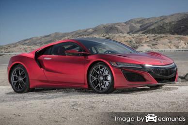 Insurance rates Acura NSX in Pittsburgh