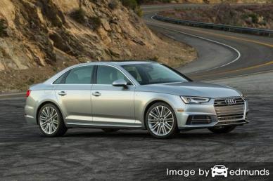 Insurance quote for Audi A4 in Pittsburgh