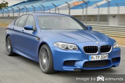 Insurance quote for BMW M5 in Pittsburgh