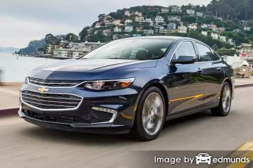 Insurance rates Chevy Malibu in Pittsburgh