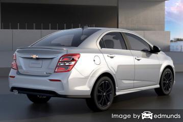 Insurance quote for Chevy Sonic in Pittsburgh