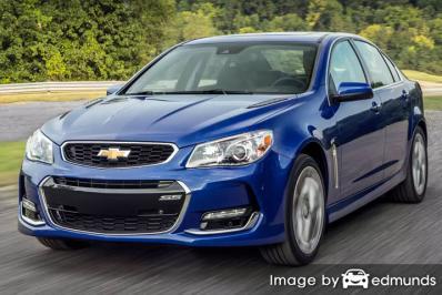 Insurance rates Chevy SS in Pittsburgh