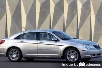 Cheap Insurance Rate Quotes for a Chrysler Sebring in Pittsburgh