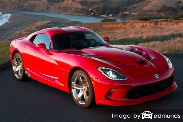 Insurance rates Dodge Viper in Pittsburgh
