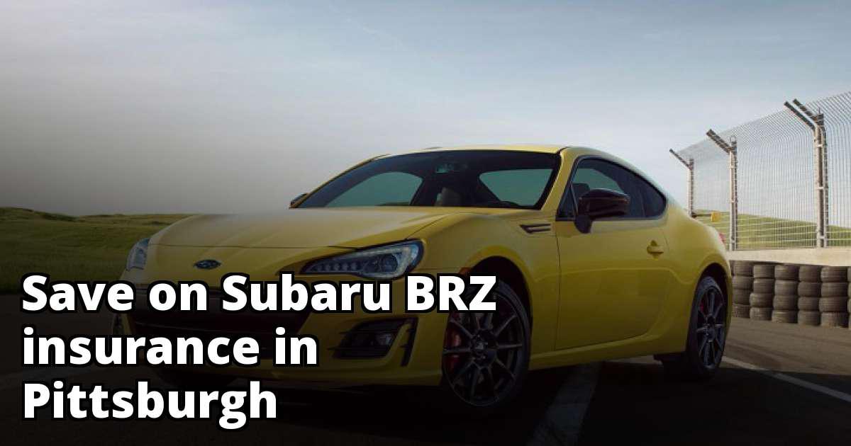 Pittsburgh Pennsylvania Subaru BRZ Insurance Quotes