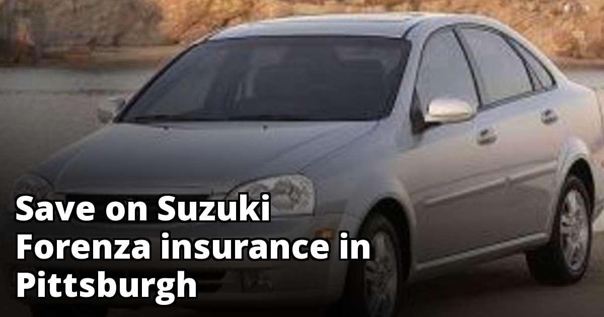 Pittsburgh Pennsylvania Suzuki Forenza Insurance Quotes