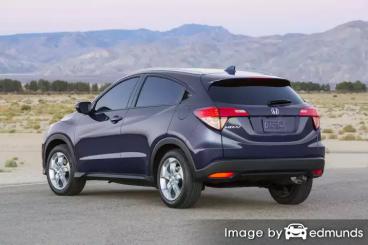 Insurance rates Honda HR-V in Pittsburgh