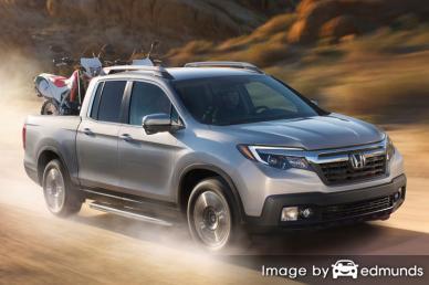 Insurance rates Honda Ridgeline in Pittsburgh