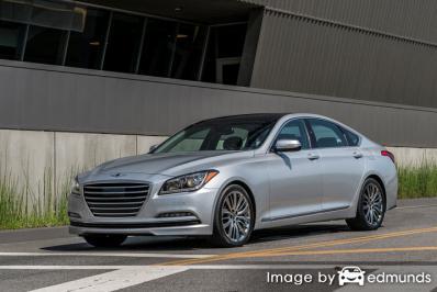 Insurance quote for Hyundai G80 in Pittsburgh