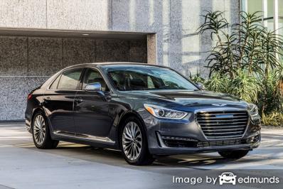 Insurance rates Hyundai G90 in Pittsburgh