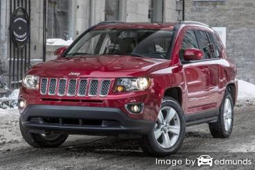 Insurance rates Jeep Compass in Pittsburgh
