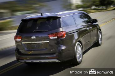 Insurance rates Kia Sedona in Pittsburgh