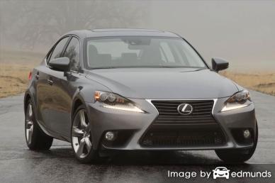 Insurance rates Lexus IS 350 in Pittsburgh