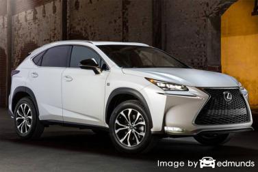 Insurance quote for Lexus NX 200t in Pittsburgh
