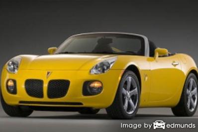 Insurance rates Pontiac Solstice in Pittsburgh