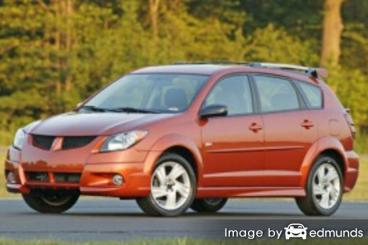 Insurance rates Pontiac Vibe in Pittsburgh