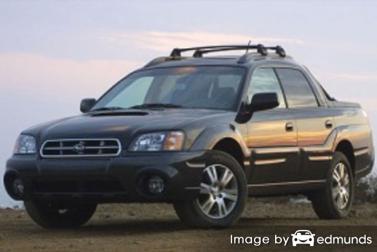 Insurance rates Subaru Baja in Pittsburgh