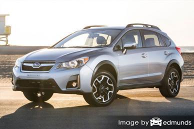 Insurance rates Subaru Crosstrek in Pittsburgh