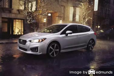 Insurance rates Subaru Impreza in Pittsburgh