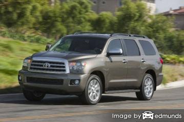 Insurance rates Toyota Sequoia in Pittsburgh